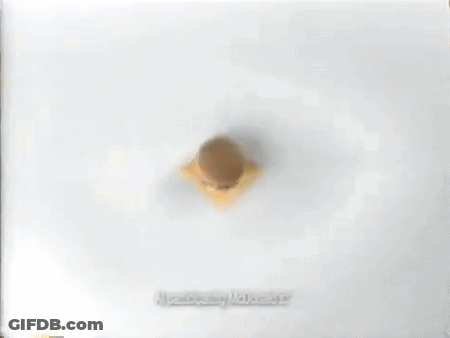 Cartoon Character Close Up With Big Smile GIF