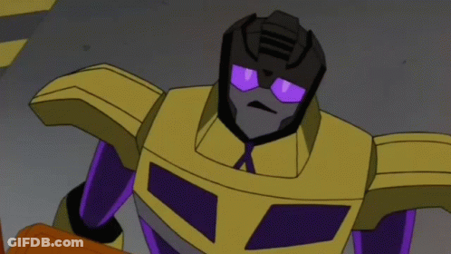 Cartoon Character Close Up With Mouth Open GIF