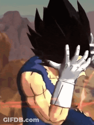 Cartoon Character Covering Face GIF