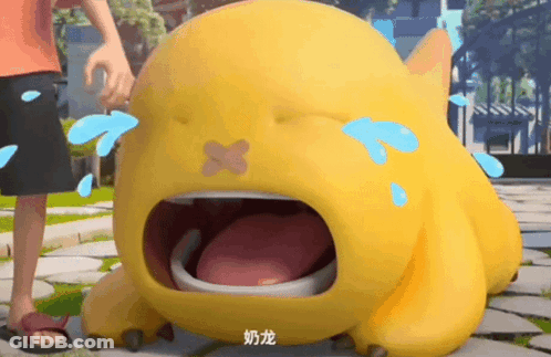 Cartoon Character Crying Tears GIF