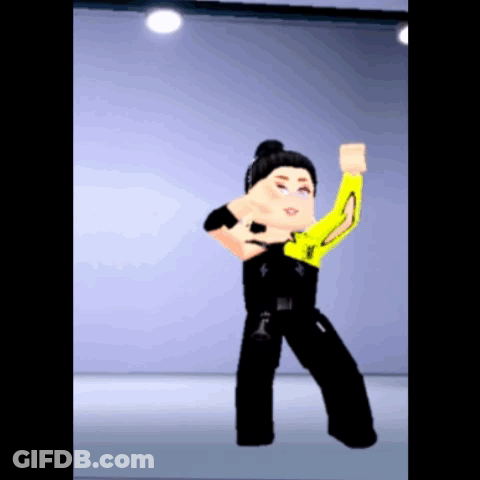 Cartoon Character Dancing Goodbye Chat GIF