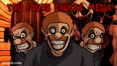Cartoon Character Dancing Near Jueves Sign GIF