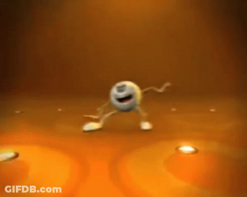 Cartoon Character Dancing On Stage GIF