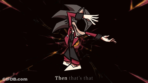 Cartoon Character Dancing Then That's That GIF