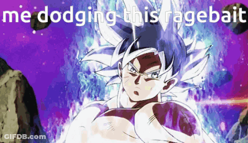 Cartoon Character Dodging This Ragebait GIF