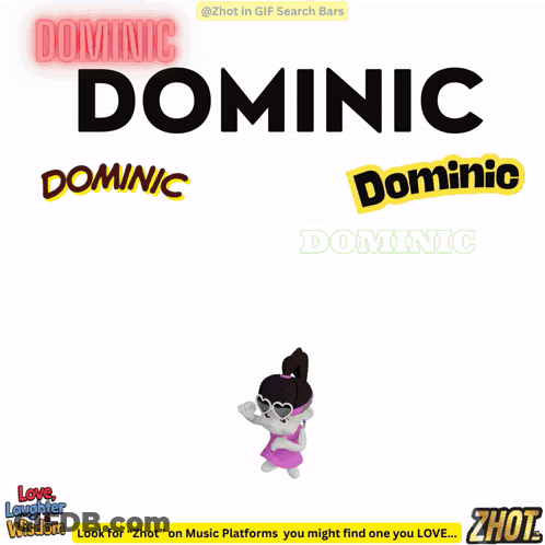Cartoon Character Dominic GIF