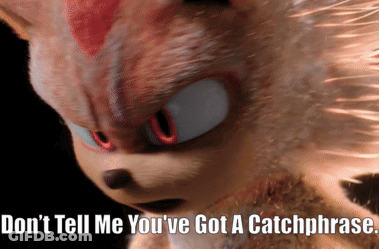 Cartoon Character Don't Tell Me You've Got A Catchphrase GIF