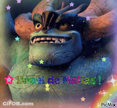 Cartoon Character Draal De Mamac GIF