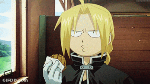 Cartoon Character Eating Cookie By Window GIF