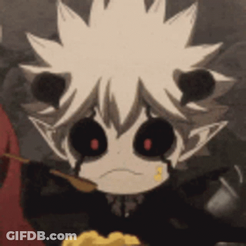 Cartoon Character Eating Food With Spoon GIF