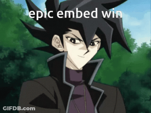 Cartoon Character Epic Embed Win GIF