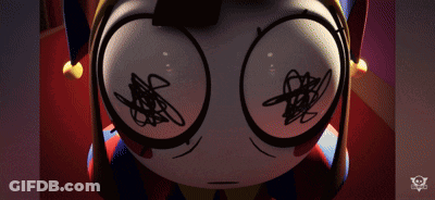 Cartoon Character Eyes Close Up With Cartoon Network Watermark GIF
