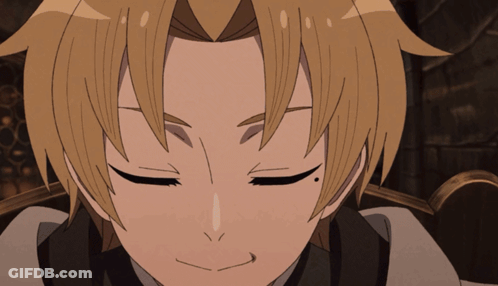 Cartoon Character Eyes Closed Close Up GIF