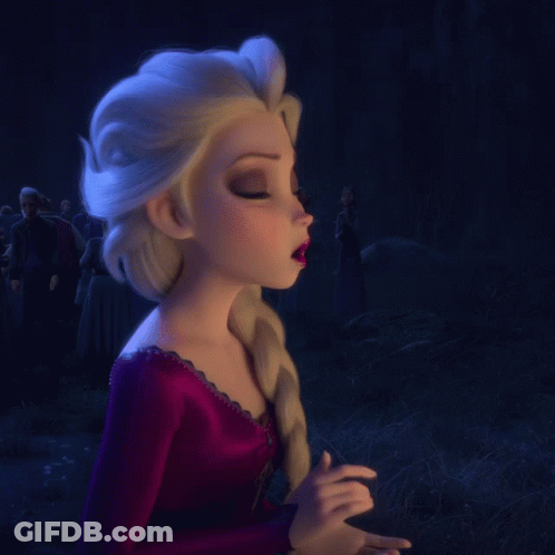 Cartoon Character Eyes Closed Mouth Open GIF