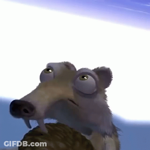 Cartoon Character Face Close Up GIF