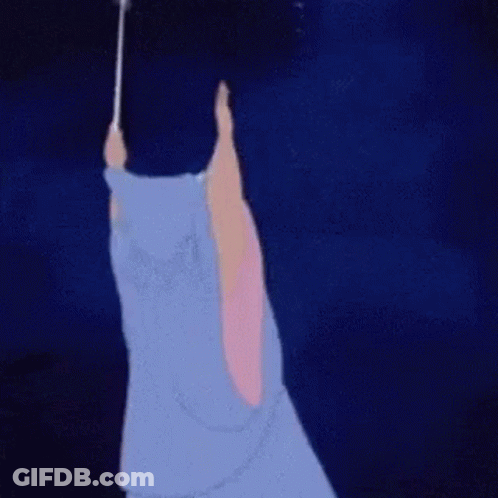 Cartoon Character Face With Bow Tie GIF