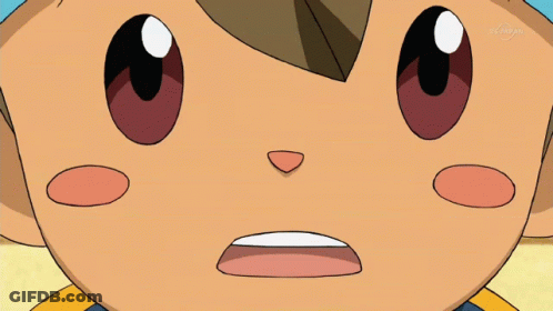 Cartoon Character Face With TV Channel GIF