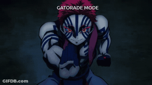 Cartoon Character Flying Gatorade Mode GIF