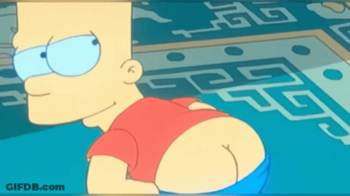 Cartoon Character Flying Over Green Field GIF