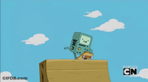 Cartoon Character Flying Saying This Is Sick GIF