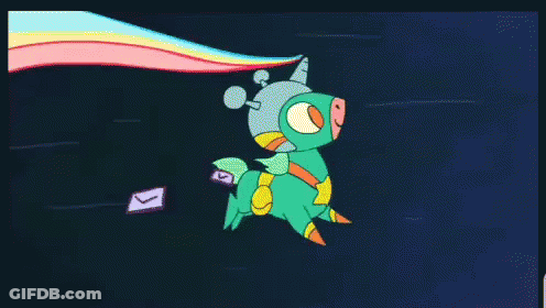 Cartoon Character Flying Suggested Carry Gripp Mega Party GIF