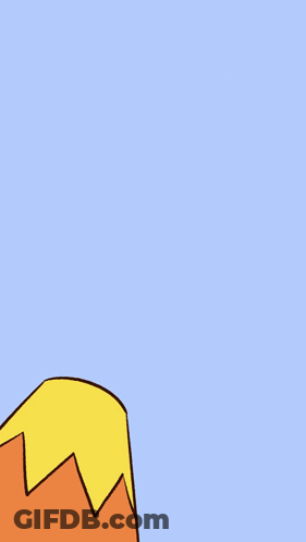 Cartoon Character Flying Through Air GIF