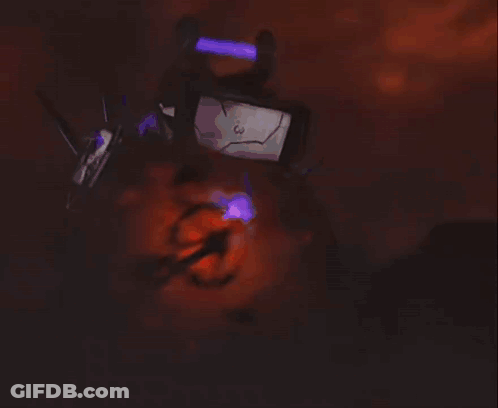 Cartoon Character Flying With Light From Mouth GIF