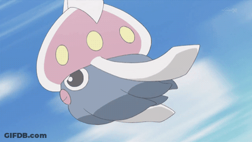 Cartoon Character Flying With Number 50 GIF