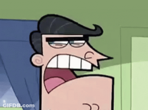 Cartoon Character Funny Face Eyes Closed GIF