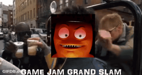 Cartoon Character Game Jam Grand Slam GIF