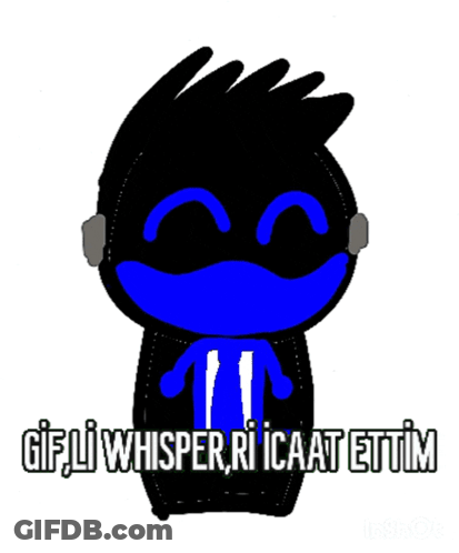 Cartoon Character GIF Li Whisper Ri Icaat Ettim GIF