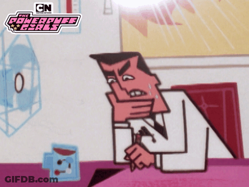 Cartoon Character Giving High Five GIF