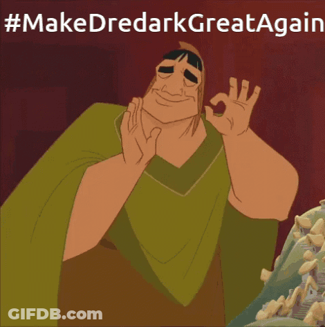 Cartoon Character Giving OK Sign MakedRedDarkGreat Again GIF