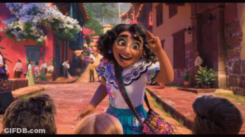 Cartoon Character Giving Peace Sign GIF