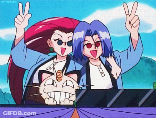Cartoon Character Giving Peace Sign GIF