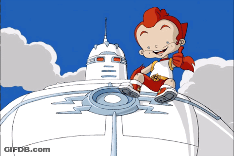 Cartoon Character Giving Thumbs Up GIF