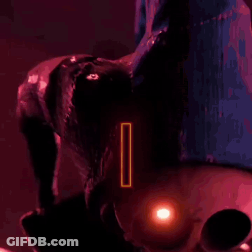 Cartoon Character Glowing Eyes Saying Make GIF