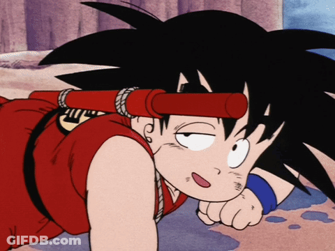 Cartoon Character Goku Headband GIF
