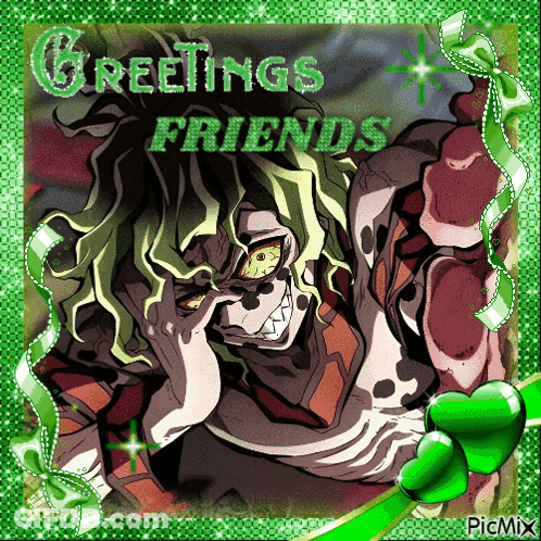 Cartoon Character Greetings Friends GIF