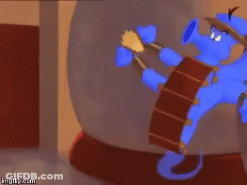 Cartoon Character Hanging Upside Down From Wall GIF