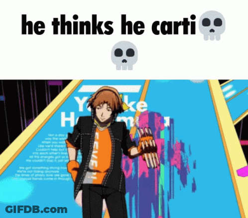 Cartoon Character He Thinks He Carti GIF
