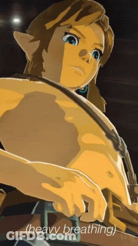 Cartoon Character Heavy Breathing GIF