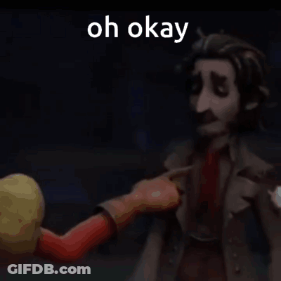Cartoon Character Holding Another's Arm GIF