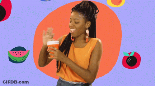 Cartoon Character Holding Cane In Front Of Brasil Map GIF