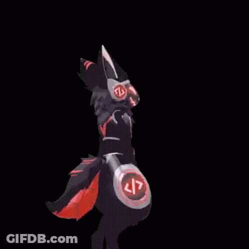 Cartoon Character Holding Card GIF