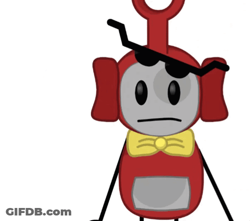 Cartoon Character Holding Clorox Bottle GIF