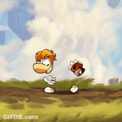 Cartoon Character Holding Cup GIF