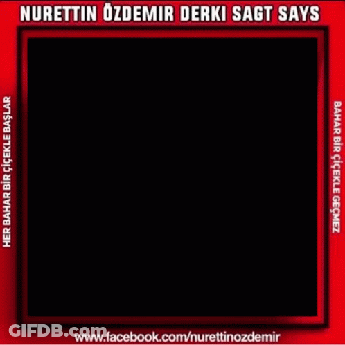 Cartoon Character Holding Flowers Saying Nurettin Ozdemir Derki GIF