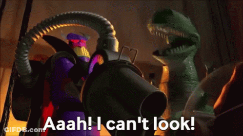 Cartoon Character Holding Green Tubes In Back GIF