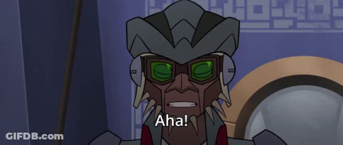 Cartoon Character Holding Gun Saying Aha GIF